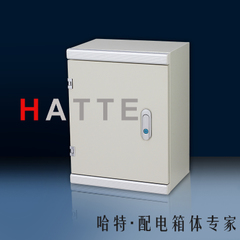 电控箱250*300*150豪华型基业箱 动力箱明装配电柜加厚1.2AB403锁