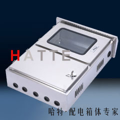 光伏接线不锈钢配电箱三相电表箱带玻璃左右上下开门750*500*180