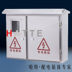不锈钢配电箱三相表计量箱电表箱带玻璃左右上下开门500*600*180